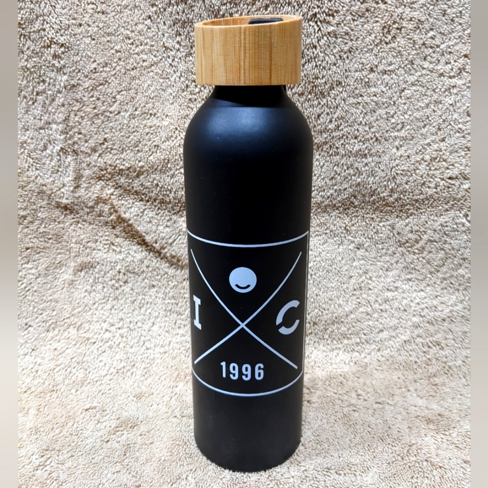 Vintage 1996 Polyconcept Water bottle with Bamboo Lid